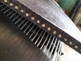 炜泰矿山专用阻燃钢丝绳输送带 斗式输送机皮带供应厂家
